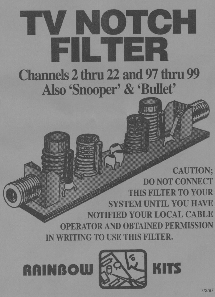 TV Notch Filter